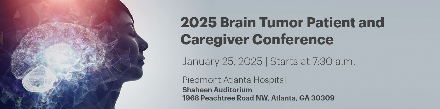 2025 Brain Tumor Conference for Providers, Patients, and Caregivers Banner